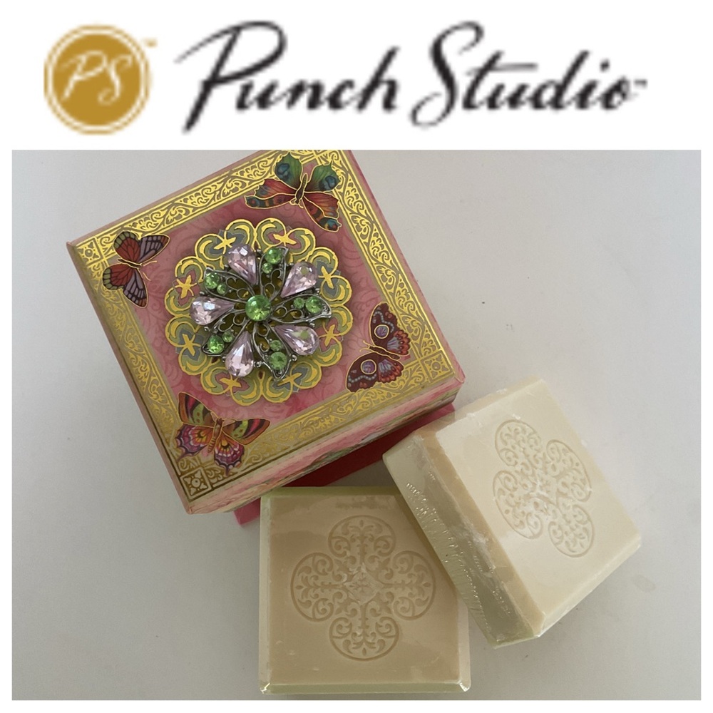Punch Studio Boxed Soap NWT